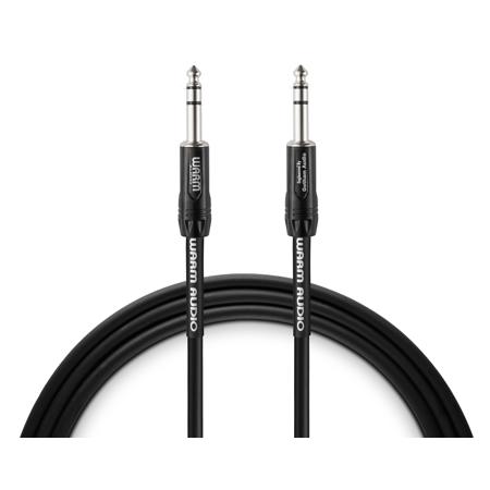 Warm Audio Pro Series Studio & Live TRS Cable, 10', Black