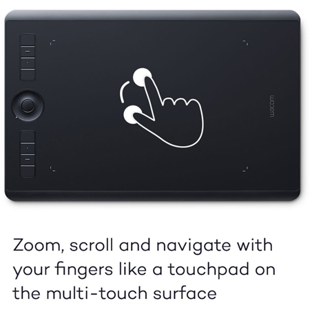 Wacom PTH660 Intuos Pro Creative Pen Tablet, Medium
