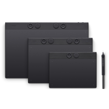 Wacom Intuos Pro Bluetooth Creative Pen Tablet, Small, Black PTK470K0A