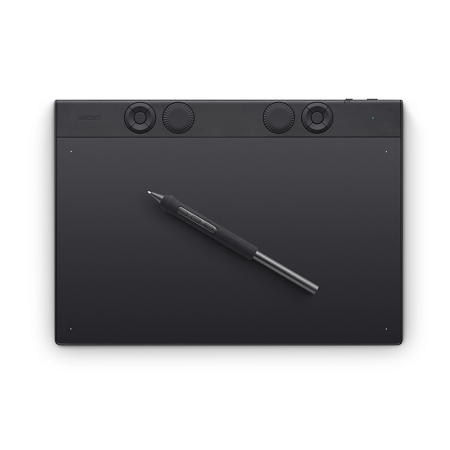 Wacom Intuos Pro Bluetooth Creative Pen Tablet, Medium, Black