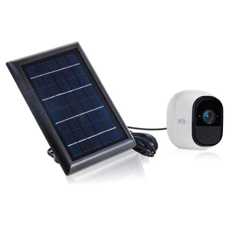 Wasserstein Solar Panel for Arlo Pro, Pro 2, Arlo GO & Arlo Light Cameras, Black