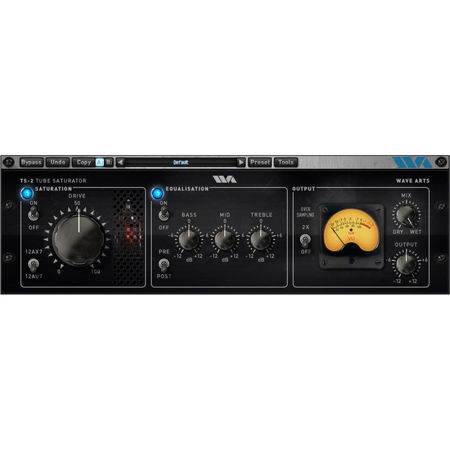 Wave Arts Tube Saturator 2 Tube Emulation Software Plug-In, Electronic Download