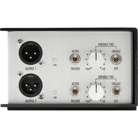 Warm Audio Transformer-Balanced 2-Channel Active Stereo Direct Box