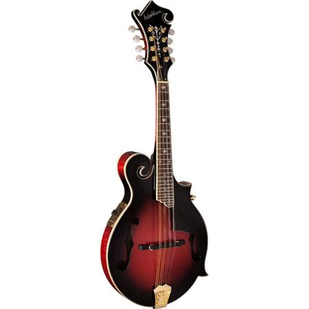 Washburn Americana Series M3SWETWRK Florentine Electric Mandolin with Carved Solid Spruce Top Solid Maple Back and Sides 24 Frets Maple Neck