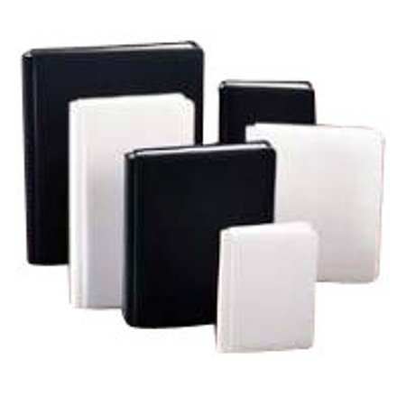 Webway Model 64 Picture Pockets, Expandable Photo Album with White Covers, Holds 24 4x6" Photos, 3 Per Page