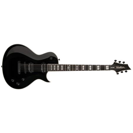 Washburn Parallaxe PXL20B PXL Single Cutaway Electric Guitar, Black