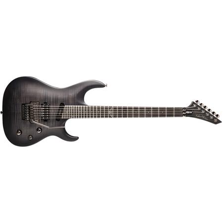 Washburn PXS29FRTBBM Carved PXS Double Cutaway Guitar, Matte, Trans Black Burst