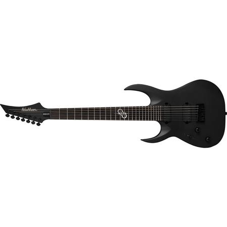 Washburn PX-SOLAR170CLH Solar Double Cutaway Left Hand Guitar, Carbon Black
