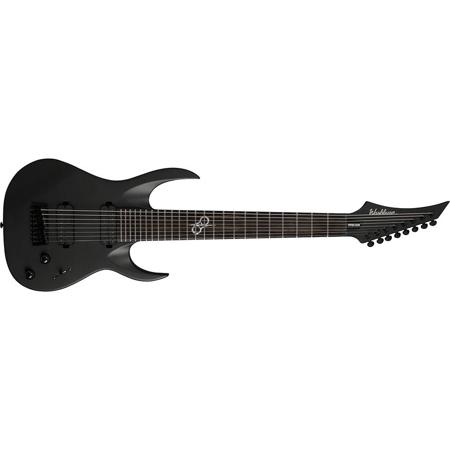 Washburn Parallaxe PX-SOLAR180C Solar Double Cutaway Guitar, Carbon Black