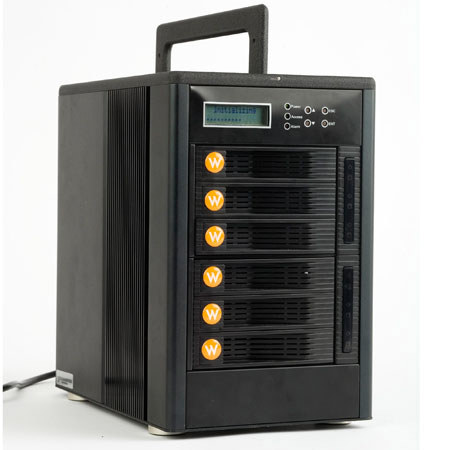 WiebeTech RTX600H-IR iSCSI RAID Subsystem, 18TB, Win