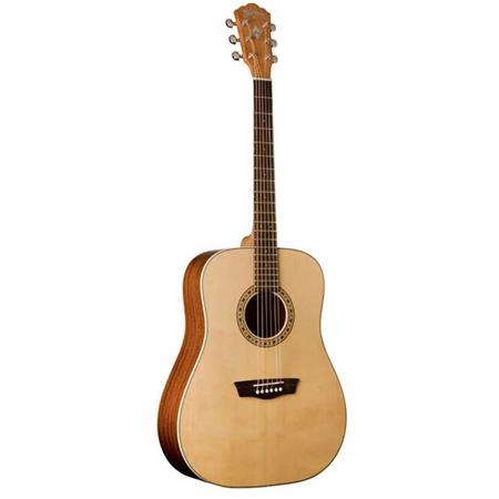 Washburn WD7S Dreadnought Acoustic Guitar, Natural