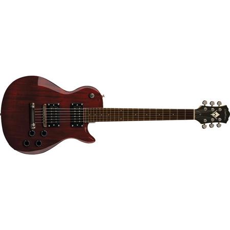 Washburn WIN14WA Single Cutaway Idol Electric Guitar, Walnut