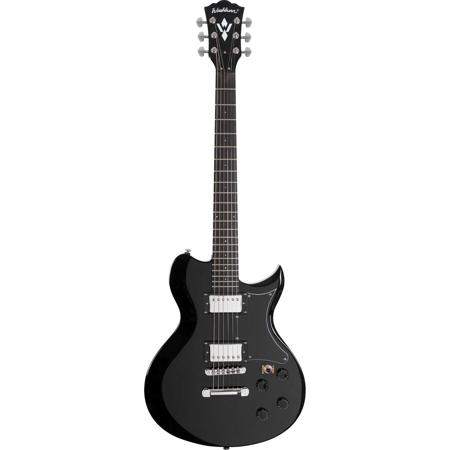 Washburn Idol Standard 160 6-String Duncan Designed Electric Guitar, Gloss Black
