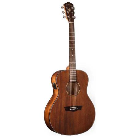 Washburn Woodline 10 Series WLO12SE Orchestra Acoustic Electric Guitar, Natural