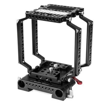 Wooden Camera Nato Cage + (19mm) for RED Epic & Scarlet Cameras