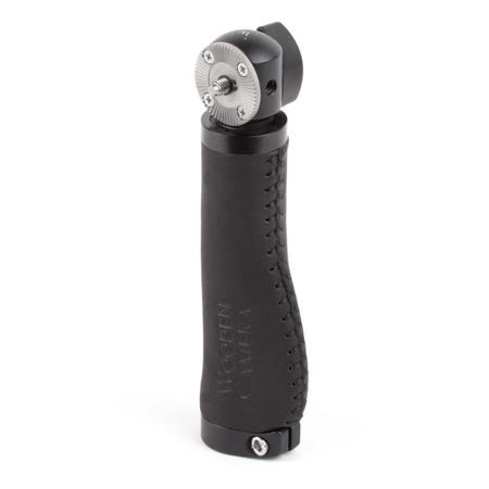 Wooden Camera Rosette Leather Handle, Black