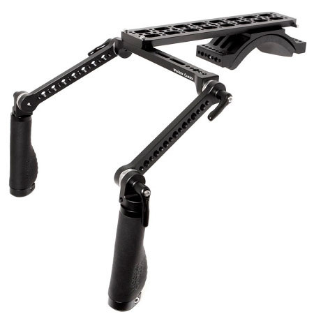 Wooden Camera Premium Black Leather Shoulder Rig