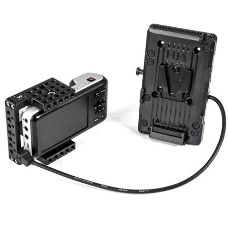 Wooden Camera V-Mount for Blackmagic Pocket Cinema Camera