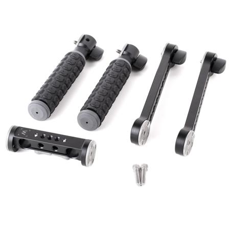 Wooden Camera Rosette Handle Kit, Rubber