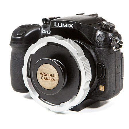Wooden Camera Micro Four Thirds Lens Mount to PL Adapter for Panasonic GH3