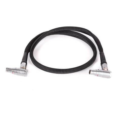 Wooden Camera 24" LCD/EVF Cable for RED Epic/Scarlet, Right Angle on Both End