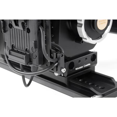 Wooden Camera Side Plate Cable Clamp for Blackmagic Studio Camera