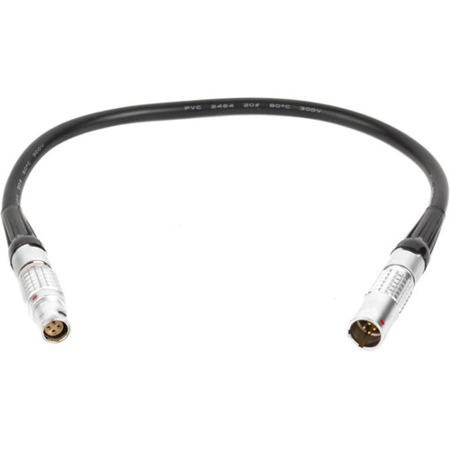 Wooden Camera Alterna 12" Straight Power Cable for Canon C300 Mark II Camera