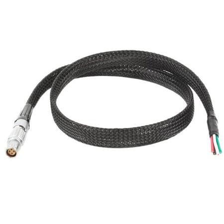 Wooden Camera Alterna FLEX 24" Straight Power Connector to Flying Leads for Canon C300 Mark II Camera