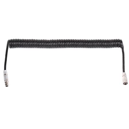 Wooden Camera 20-36" Coiled 3-Pin Fischer to 4pin Hirose Cable for Trigger Box