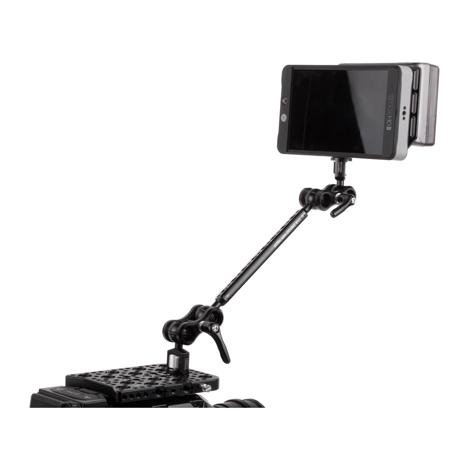 Wooden Camera Monitor Mount, 1/4-20 to 1/4-20 Knobs & 8" Center Extension Length