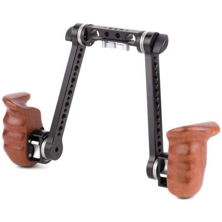Wooden Camera Rosette Handle Kit with Wood Grip