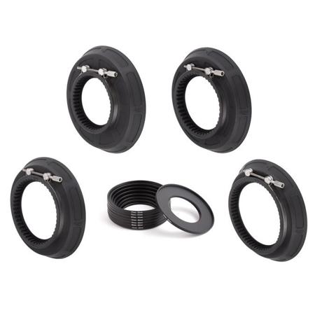 Wooden Camera 2-Stage Clamp-On 138mm Round Zip Box Kit