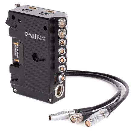 Wooden Camera D-Box Plus Distribution Adapter Box for ARRI Camera (Gold Mount)