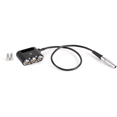 Wooden Camera 1 to 3 Mini Power Splitter, 2-Pin LEMO