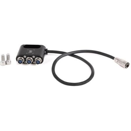Wooden Camera 1 to 3 Mini Power Splitter, 4-Pin Hirose