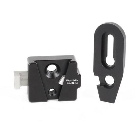 Wooden Camera Offset V-Lock Accessory Wedge and Base Station Kit with Screw Slot