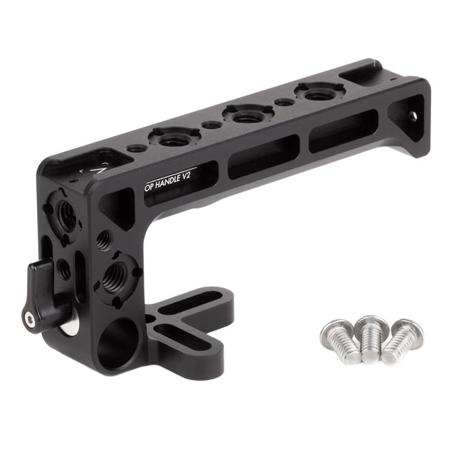 Wooden Camera Top Handle V2 with 2" Slotted Screw Channel