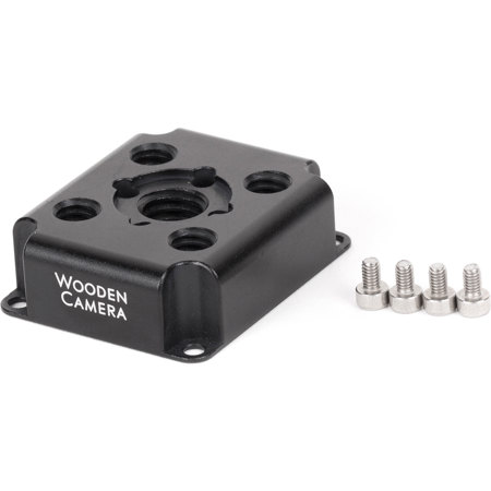 Wooden Camera RED DSMC2 EVF Mounting Plate, 1/4-20 & 3/8-16 ARRI Accessory Mount