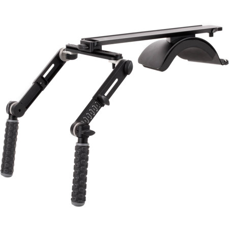 Wooden Camera Shoulder Rig v3 Pro, Rubber Handles