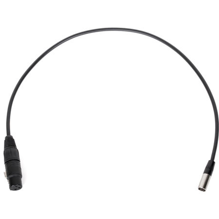 Wooden Camera 20" Mini 3-Pin XLR Male to Full 3-Pin XLR F Audio Cable