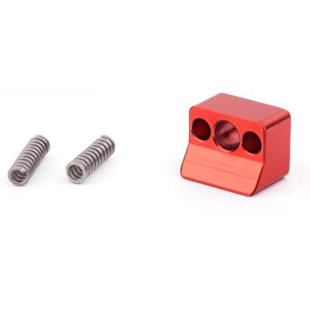 Wooden Camera Wedge & Spring Set for Quick Base/Cage/Dovetail Clamp/Quick Riser