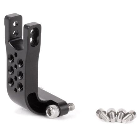 Wooden Camera Bent Handle Bracket for Master Top Handle with Red DSMC2 Camera