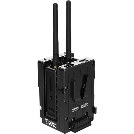 Wooden Camera Dual Battery Plate Cradle for Teradek Bolt LT Transmitter, V-Mount