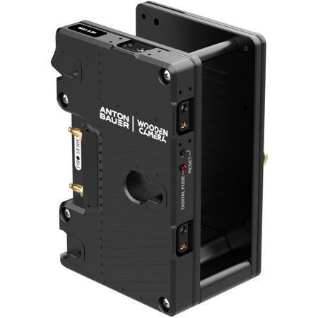 Wooden Camera Dual Battery Plate Cradle for Teradek Bolt LT TX, Gold Mount