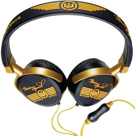 Wicked WI-8300 3D Design Noise Isolating On Ear Fit Headphones w/Enhanced Bass