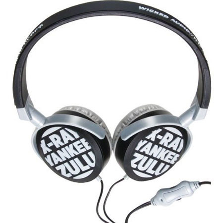 Wicked WI-8320 XYZ 3D Design Noise Isolating On Ear Fit Headphones w/Enhan Bass