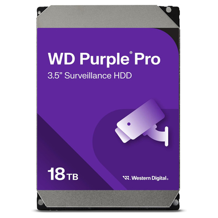 WD Purple Pro 3.5" SATA III Internal Surveillance Hard Drive
