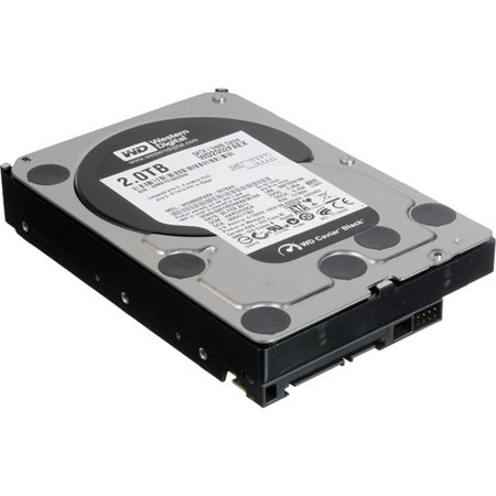 WD Caviar Black 2TB 7200 RPM Hard Drive, 3.5" SATA 6 Gb/s