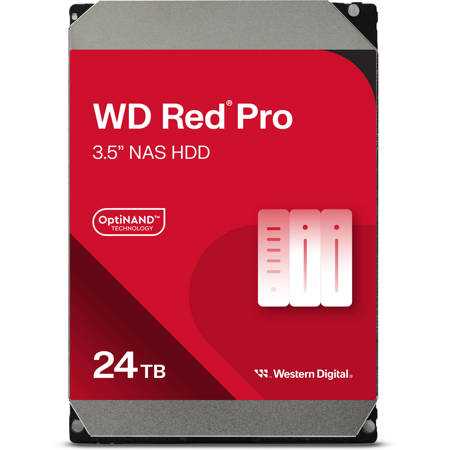 WD Red Pro 24TB SATA III 3.5" Internal NAS Hard Drive