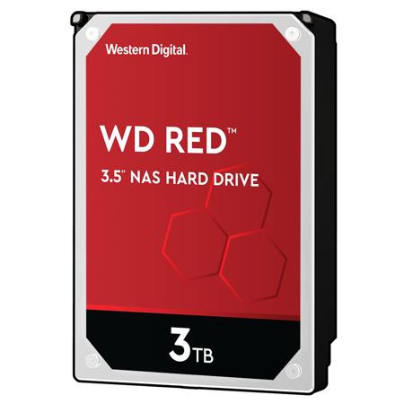 WD Red 3.5" 3TB NAS Internal Hard Drive, 5400 RPM, SATA III 6Gb/s
